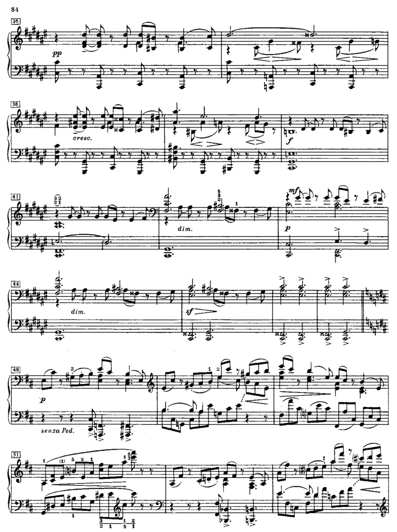 PianoSonataNo4inF#,Op30_一万首著名钢琴曲谱哈农贝多芬合集视频教学电子版高清无水印可打印_1古典钢琴知名音乐家谱_斯克里亚宾钢琴谱全集_奏鸣曲