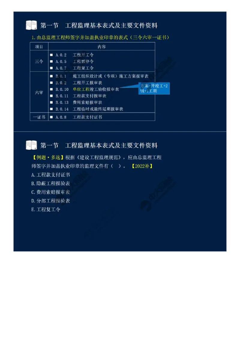 WM_40.第九章-第一节-工程监理基本表式及主要文件资料（二）.mp4_监理工程师_2025监理工程师_2025年监理工程师-各大机构_2025年监理-概论_机构4-ZD_01.精讲班-王.竹梅_讲义