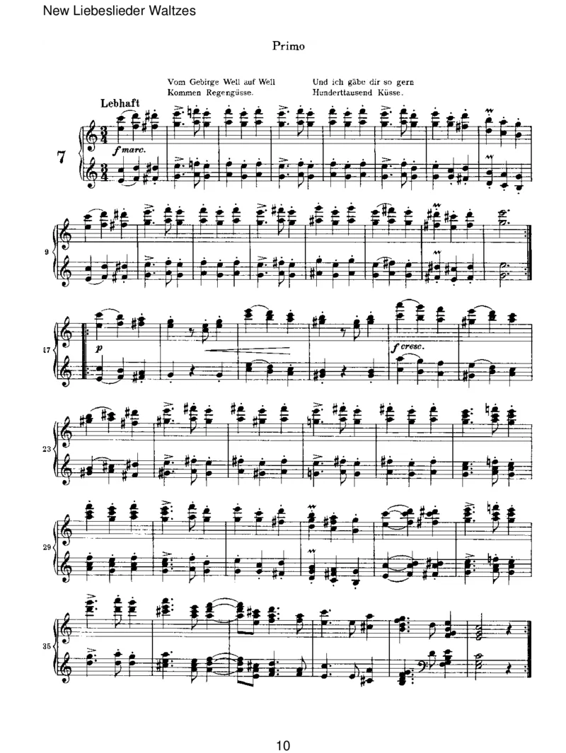 NewLiebesliederWaltzes_一万首著名钢琴曲谱哈农贝多芬合集视频教学电子版高清无水印可打印_1古典钢琴知名音乐家谱_勃拉姆斯钢琴谱全集_VI.PianoWorksforFourHands
