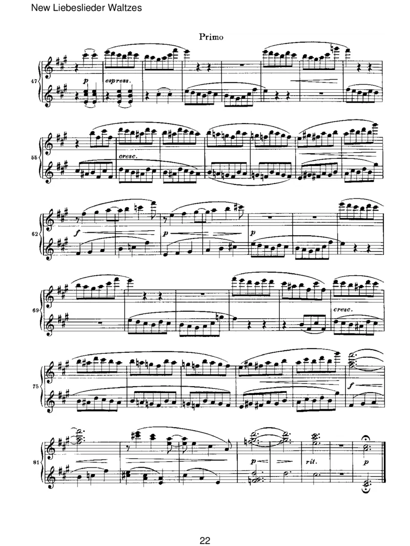 NewLiebesliederWaltzes_一万首著名钢琴曲谱哈农贝多芬合集视频教学电子版高清无水印可打印_1古典钢琴知名音乐家谱_勃拉姆斯钢琴谱全集_VI.PianoWorksforFourHands