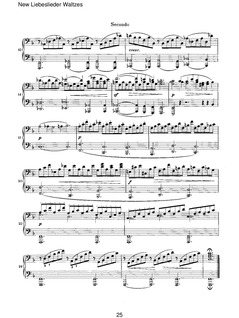 NewLiebesliederWaltzes_一万首著名钢琴曲谱哈农贝多芬合集视频教学电子版高清无水印可打印_1古典钢琴知名音乐家谱_勃拉姆斯钢琴谱全集_VI.PianoWorksforFourHands