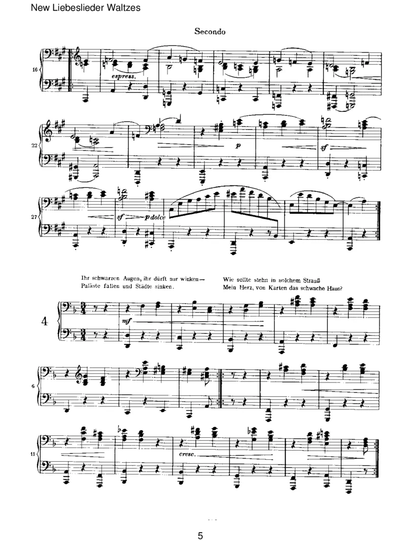 NewLiebesliederWaltzes_一万首著名钢琴曲谱哈农贝多芬合集视频教学电子版高清无水印可打印_1古典钢琴知名音乐家谱_勃拉姆斯钢琴谱全集_VI.PianoWorksforFourHands