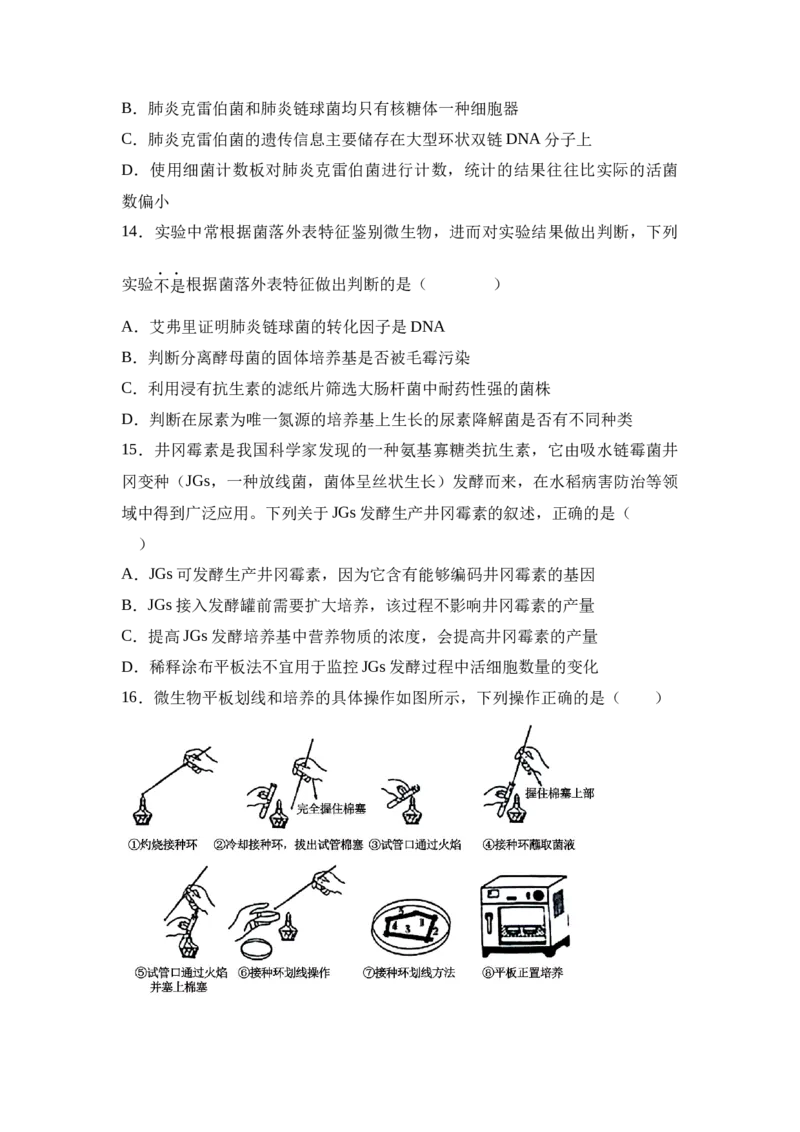 湖南省衡阳市衡阳县第四中学2024-2025学年高二下学期第一次月考（3月）生物学试题（含答案）_2024-2025高二（7-7月题库）_2025年03月试卷