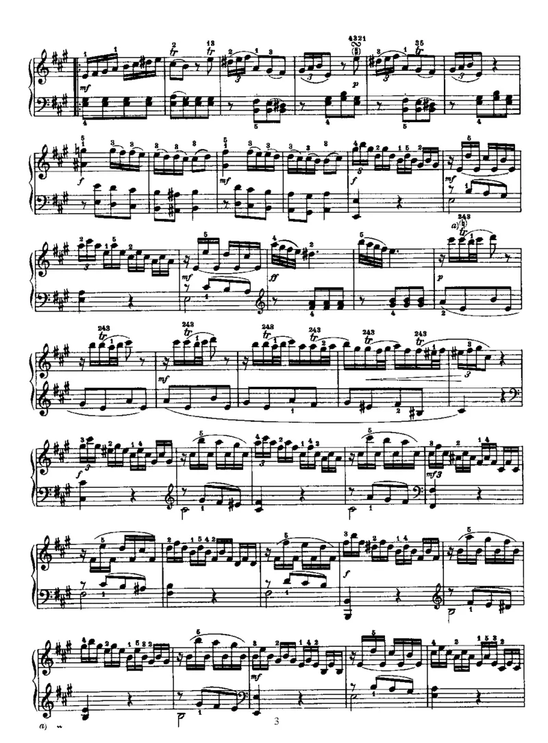 PianoSonataNo5inA_NoRestriction_一万首著名钢琴曲谱哈农贝多芬合集视频教学电子版高清无水印可打印_1古典钢琴知名音乐家谱_海顿钢琴谱全集_奏鸣曲