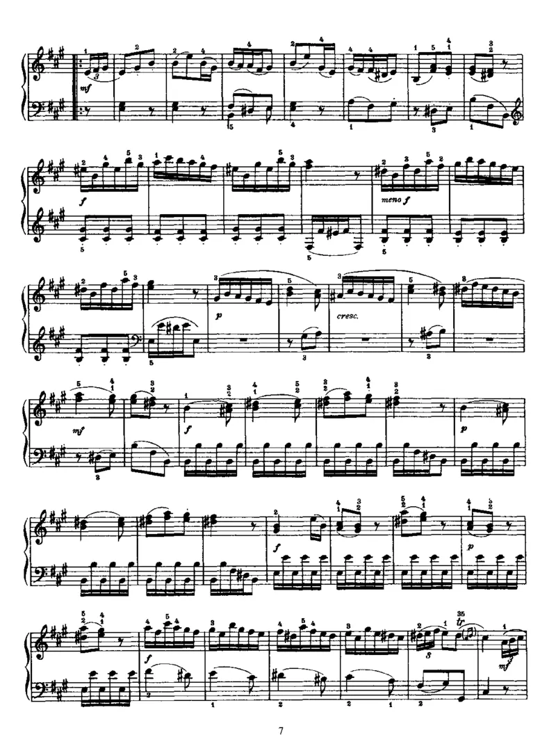 PianoSonataNo5inA_NoRestriction_一万首著名钢琴曲谱哈农贝多芬合集视频教学电子版高清无水印可打印_1古典钢琴知名音乐家谱_海顿钢琴谱全集_奏鸣曲