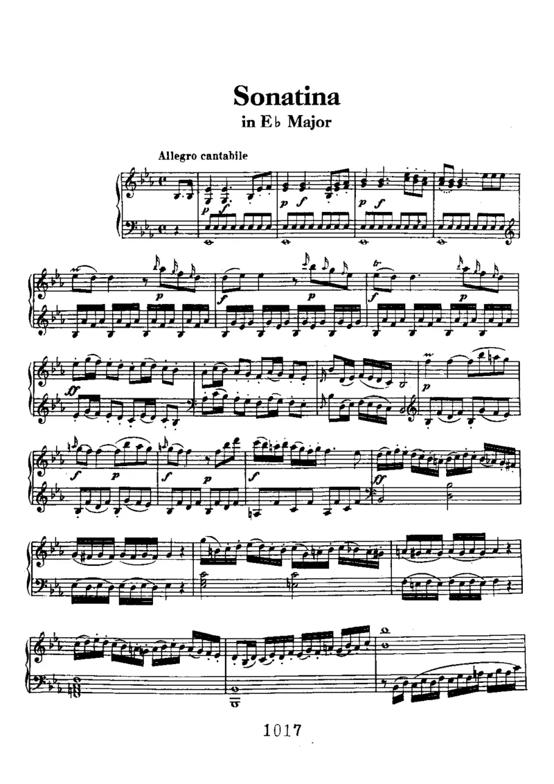 SonatinainEb_一万首著名钢琴曲谱哈农贝多芬合集视频教学电子版高清无水印可打印_1古典钢琴知名音乐家谱_贝多芬钢琴谱全集_小奏鸣曲