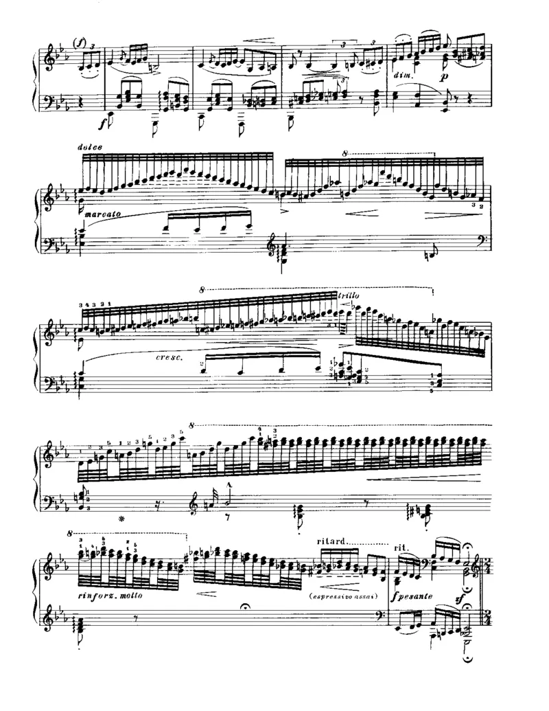 Liszt-RhapsodiesHongroisesNo[1].4_一万首著名钢琴曲谱哈农贝多芬合集视频教学电子版高清无水印可打印_1古典钢琴知名音乐家谱_李斯特钢琴谱全集_李斯特匈牙利狂想曲全集曲谱