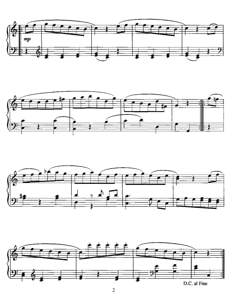 MinuetinC,K61g_一万首著名钢琴曲谱哈农贝多芬合集视频教学电子版高清无水印可打印_1古典钢琴知名音乐家谱_莫扎特钢琴谱全集_0312095926_其他