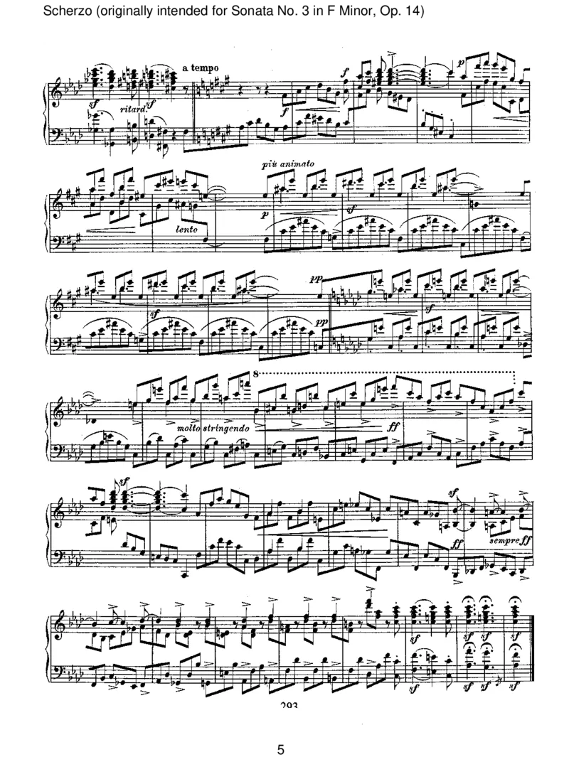 Scherzo(originallyintendedforSonataNo.3inFMinor,Op.14)_一万首著名钢琴曲谱哈农贝多芬合集视频教学电子版高清无水印可打印_1古典钢琴知名音乐家谱_舒曼钢琴谱全集