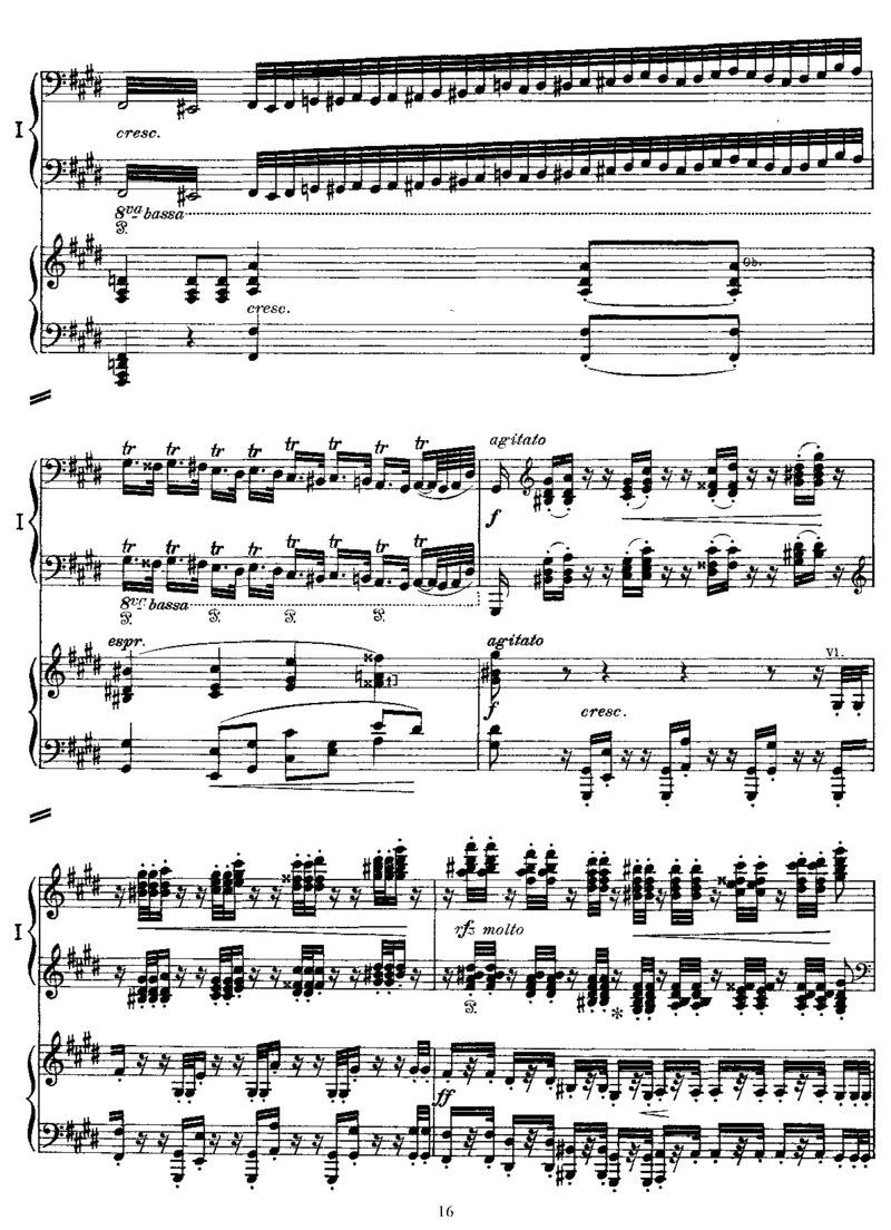 WandererFantasy(Schubert)(2Piano)_一万首著名钢琴曲谱哈农贝多芬合集视频教学电子版高清无水印可打印_1古典钢琴知名音乐家谱_李斯特钢琴谱全集_钢琴与乐队作品