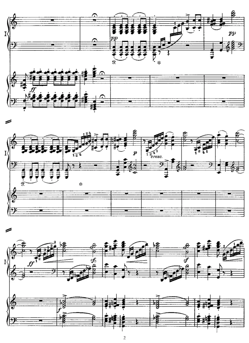 WandererFantasy(Schubert)(2Piano)_一万首著名钢琴曲谱哈农贝多芬合集视频教学电子版高清无水印可打印_1古典钢琴知名音乐家谱_李斯特钢琴谱全集_钢琴与乐队作品