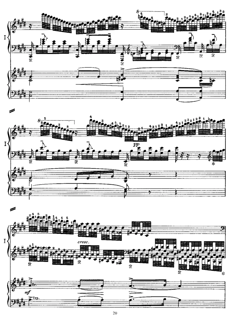 WandererFantasy(Schubert)(2Piano)_一万首著名钢琴曲谱哈农贝多芬合集视频教学电子版高清无水印可打印_1古典钢琴知名音乐家谱_李斯特钢琴谱全集_钢琴与乐队作品