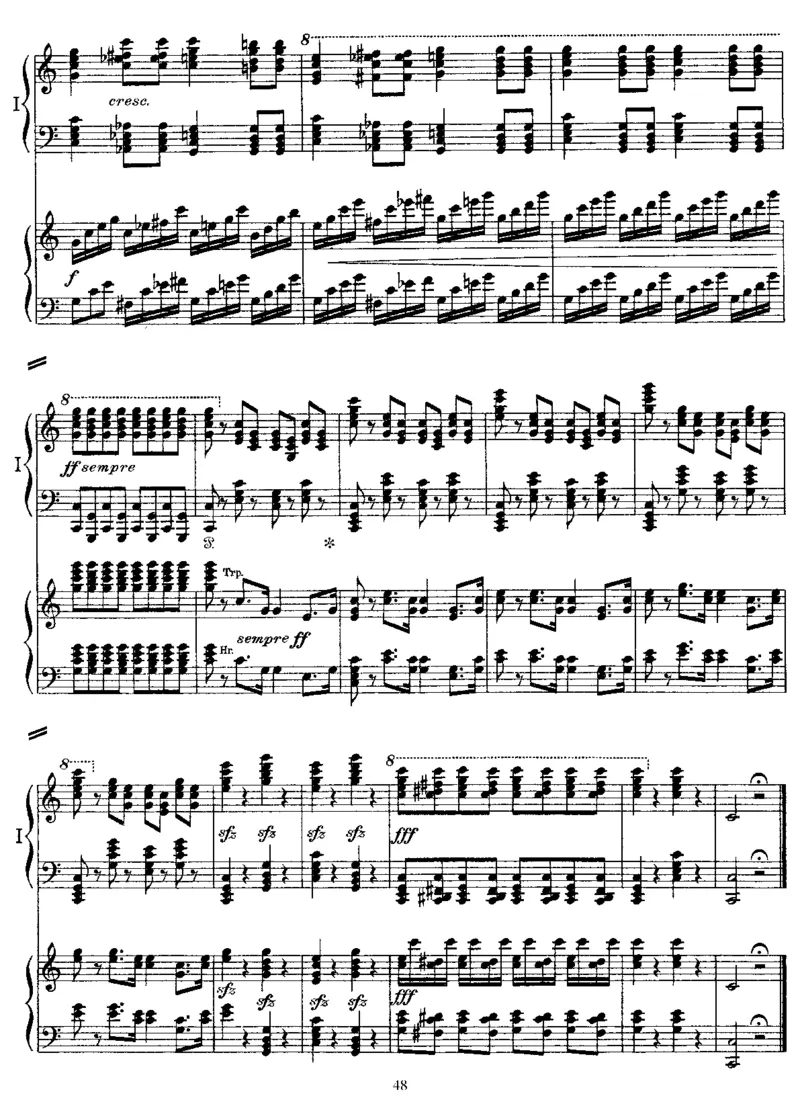 WandererFantasy(Schubert)(2Piano)_一万首著名钢琴曲谱哈农贝多芬合集视频教学电子版高清无水印可打印_1古典钢琴知名音乐家谱_李斯特钢琴谱全集_钢琴与乐队作品