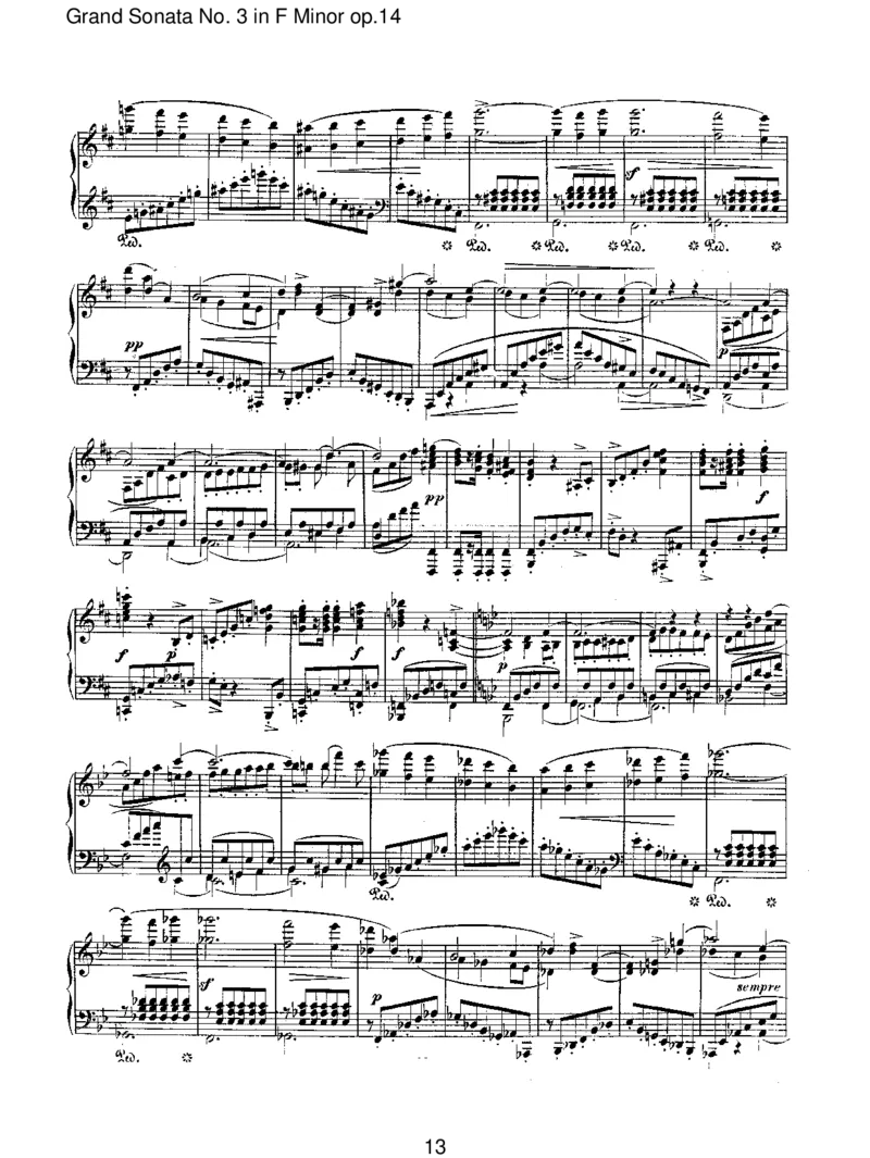 GrandSonataNo.3inFMinorop.14_一万首著名钢琴曲谱哈农贝多芬合集视频教学电子版高清无水印可打印_1古典钢琴知名音乐家谱_舒曼钢琴谱全集_RobertSchumann罗伯特&middot;舒曼(1810-1856)
