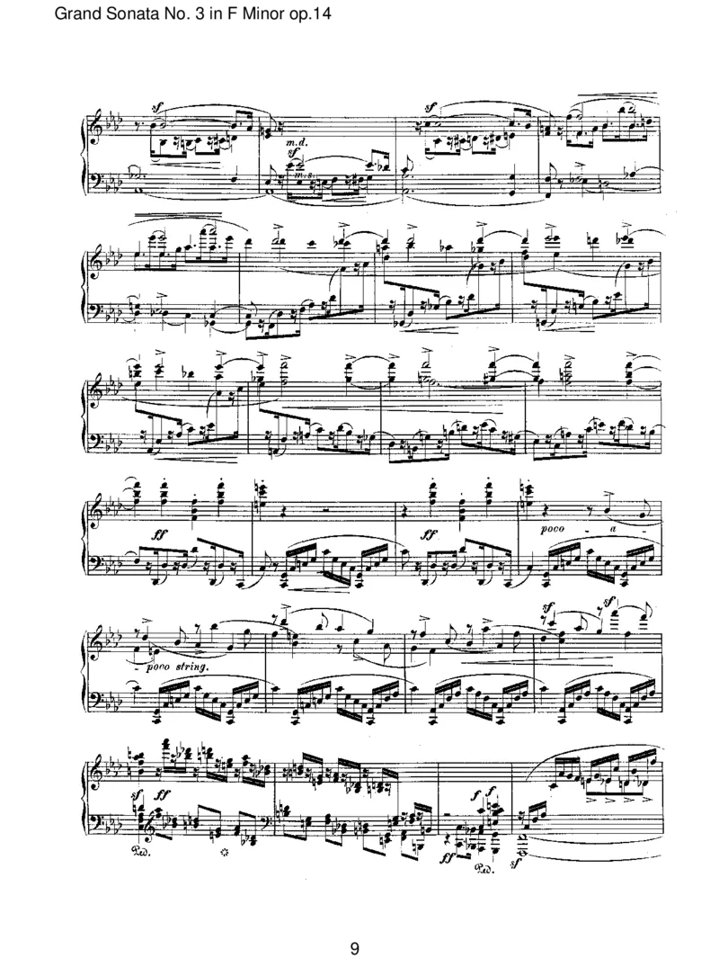 GrandSonataNo.3inFMinorop.14_一万首著名钢琴曲谱哈农贝多芬合集视频教学电子版高清无水印可打印_1古典钢琴知名音乐家谱_舒曼钢琴谱全集_RobertSchumann罗伯特&middot;舒曼(1810-1856)