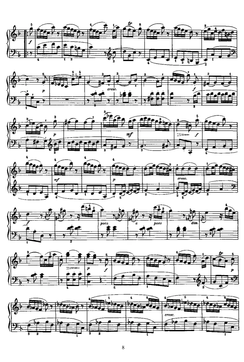 PianoSonataNo47inF_NoRestriction_一万首著名钢琴曲谱哈农贝多芬合集视频教学电子版高清无水印可打印_1古典钢琴知名音乐家谱_海顿钢琴谱全集_奏鸣曲