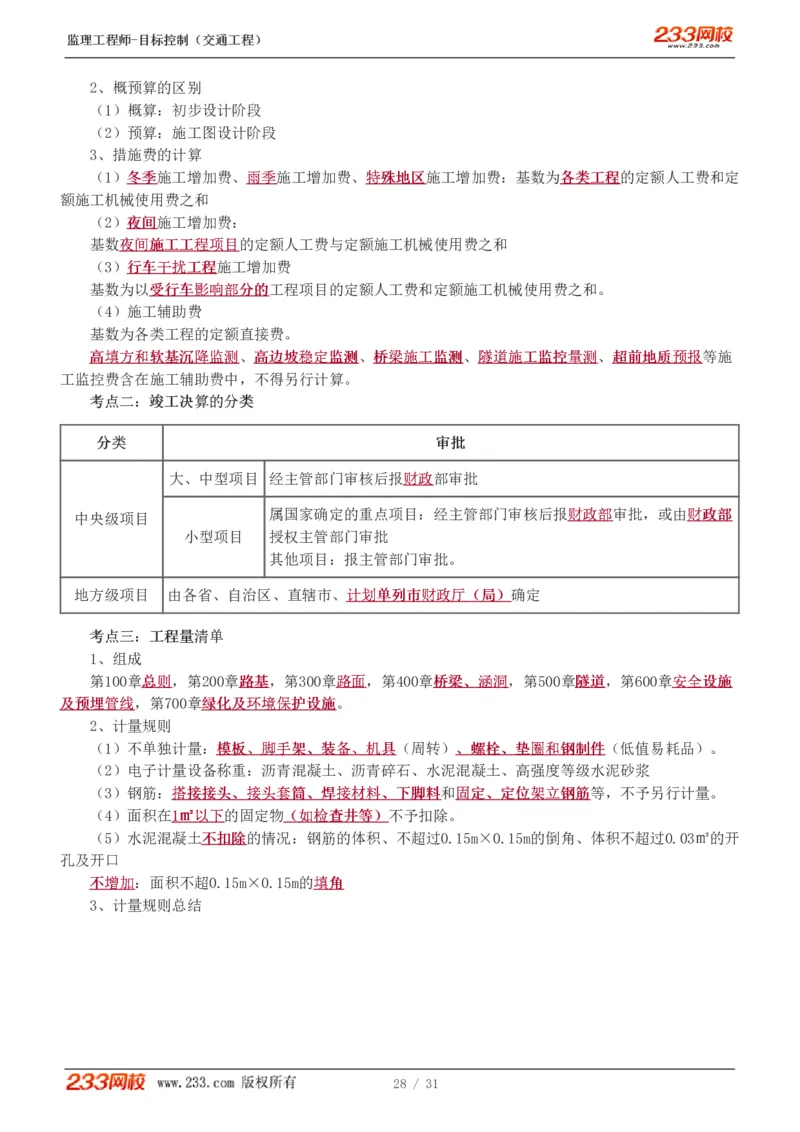 WM_Removed_1-7_监理工程师_2025监理工程师_2025年监理工程师-各大机构_2025年监理-交通目标_05.高频考点-孙.媛媛_专业篇
