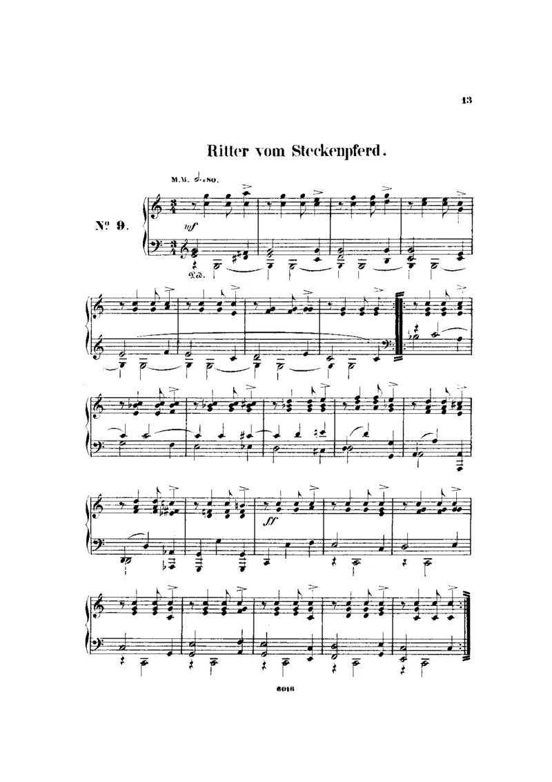 Kinderszene.Op.15.舒曼_一万首著名钢琴曲谱哈农贝多芬合集视频教学电子版高清无水印可打印_1古典钢琴知名音乐家谱_舒曼钢琴谱全集