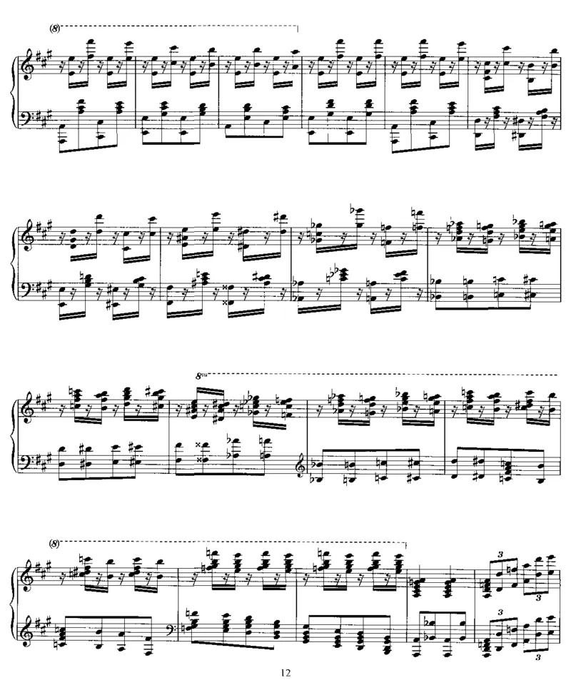 Galopina_一万首著名钢琴曲谱哈农贝多芬合集视频教学电子版高清无水印可打印_1古典钢琴知名音乐家谱_李斯特钢琴谱全集_其他作品