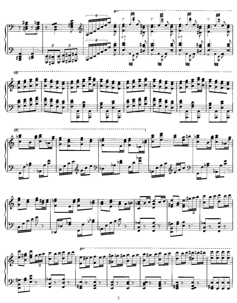 Galopina_一万首著名钢琴曲谱哈农贝多芬合集视频教学电子版高清无水印可打印_1古典钢琴知名音乐家谱_李斯特钢琴谱全集_其他作品