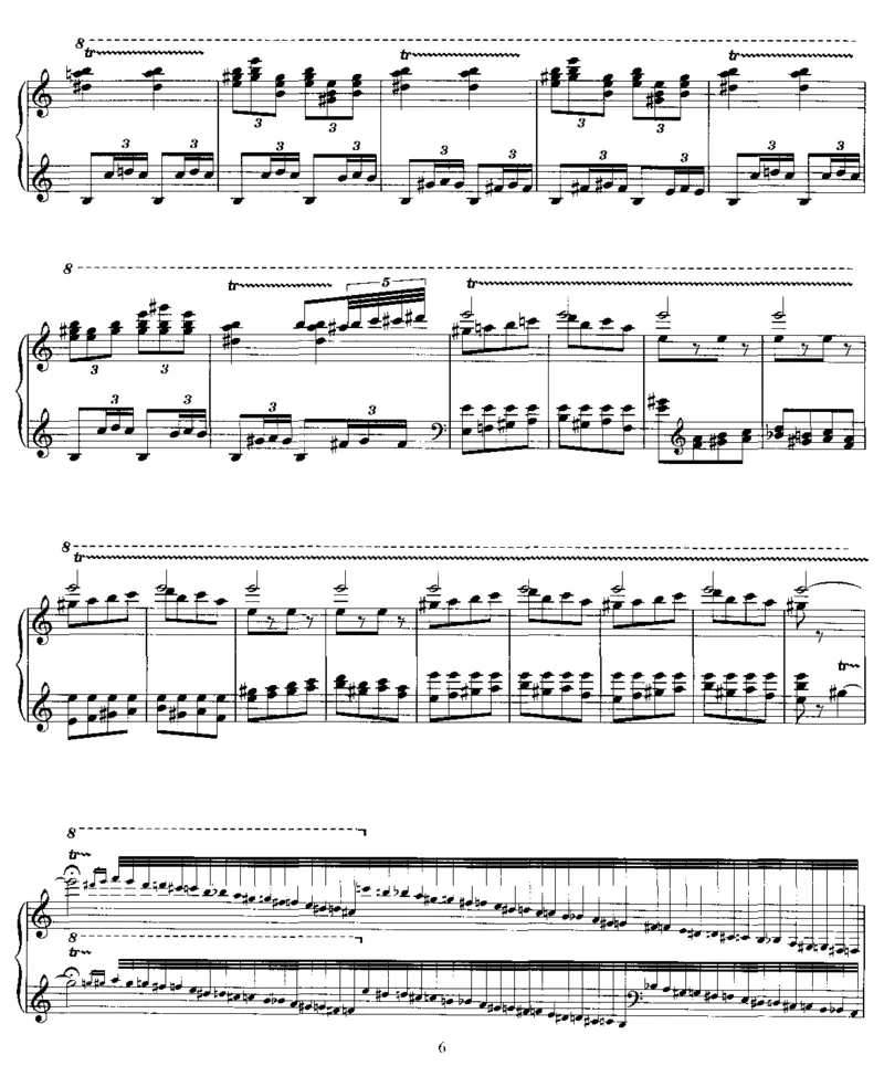 Galopina_一万首著名钢琴曲谱哈农贝多芬合集视频教学电子版高清无水印可打印_1古典钢琴知名音乐家谱_李斯特钢琴谱全集_其他作品