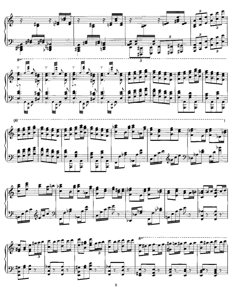 Galopina_一万首著名钢琴曲谱哈农贝多芬合集视频教学电子版高清无水印可打印_1古典钢琴知名音乐家谱_李斯特钢琴谱全集_其他作品