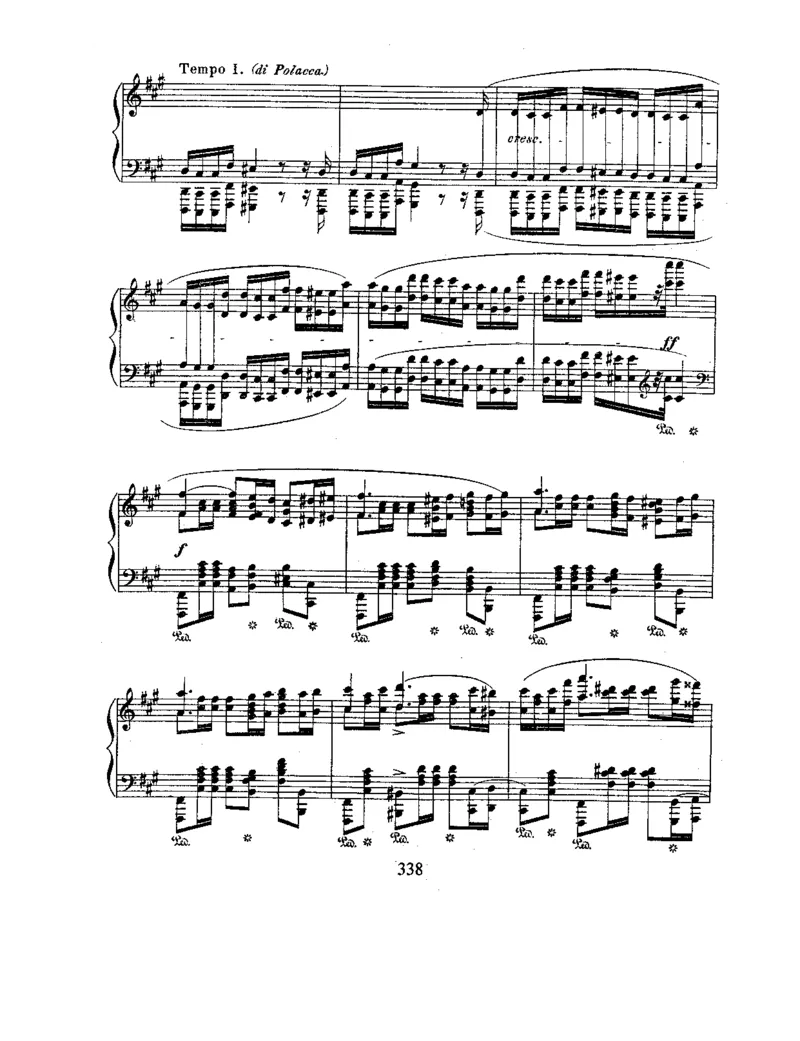 Polonaise,Op44_一万首著名钢琴曲谱哈农贝多芬合集视频教学电子版高清无水印可打印_1古典钢琴知名音乐家谱_肖邦钢琴谱全集_波兰舞曲