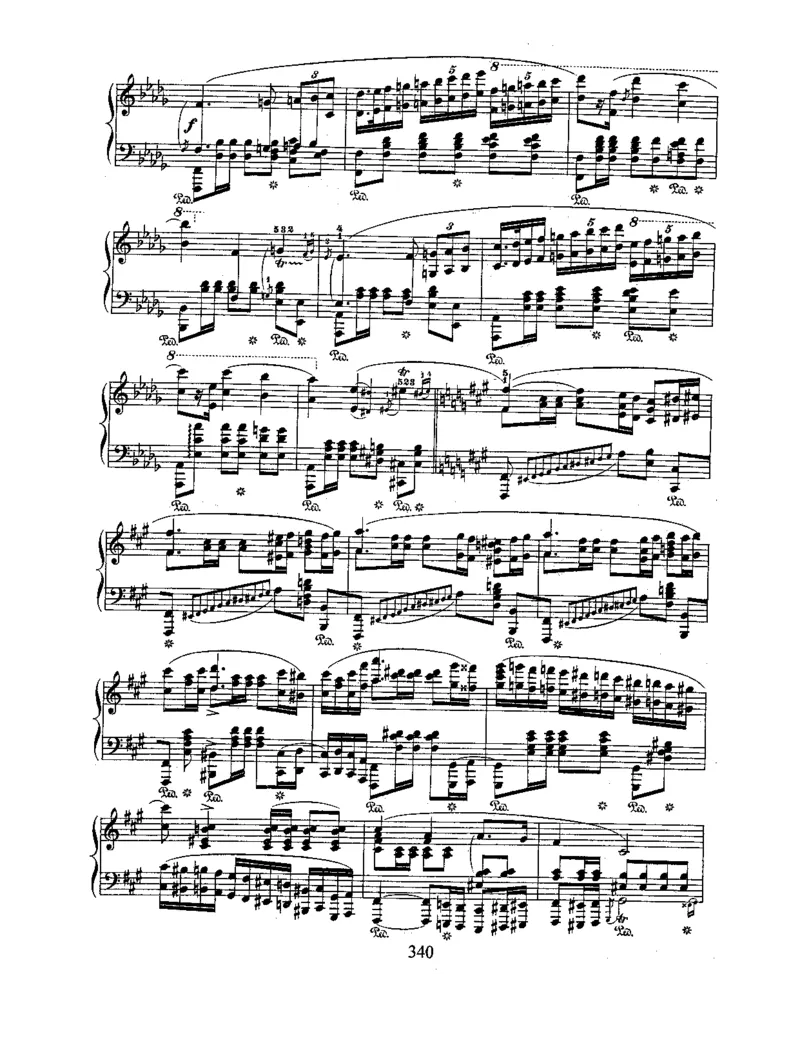 Polonaise,Op44_一万首著名钢琴曲谱哈农贝多芬合集视频教学电子版高清无水印可打印_1古典钢琴知名音乐家谱_肖邦钢琴谱全集_波兰舞曲