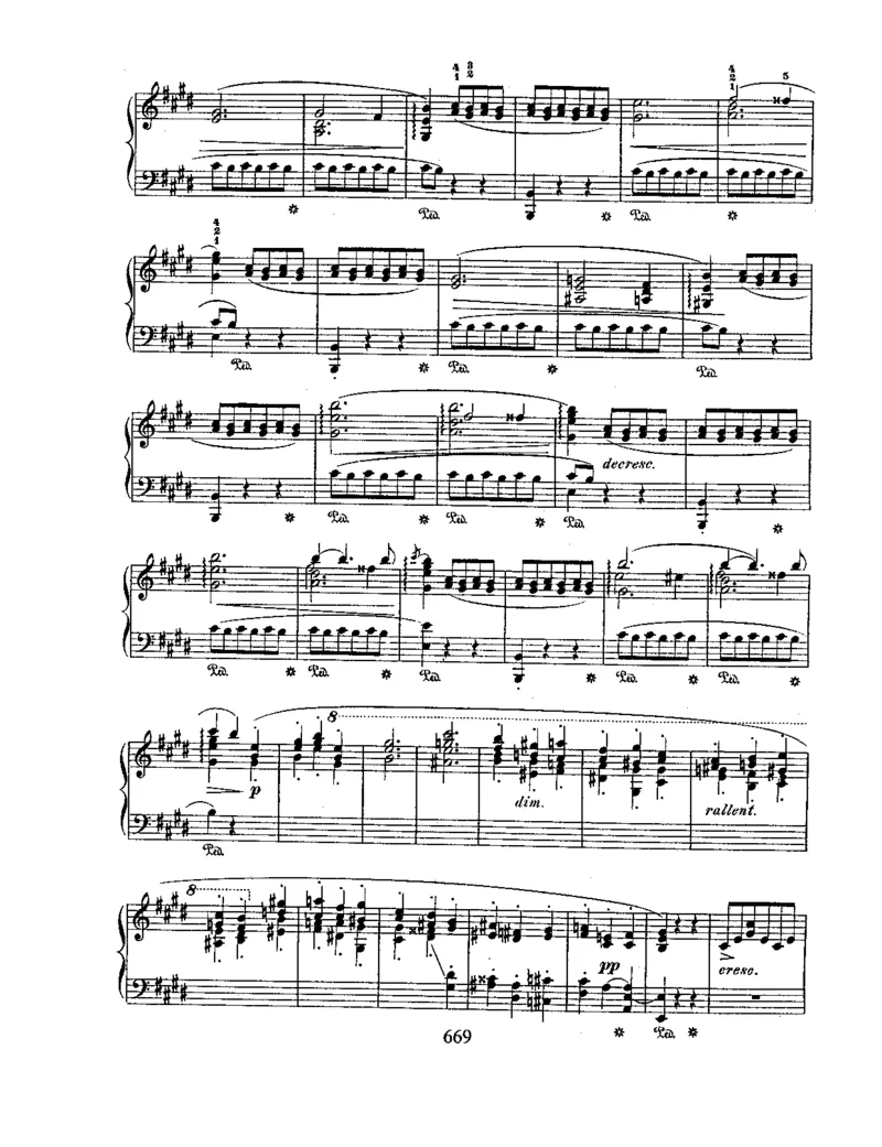 ScherzoNo4inE,Op54_NoRestriction_一万首著名钢琴曲谱哈农贝多芬合集视频教学电子版高清无水印可打印_1古典钢琴知名音乐家谱_肖邦钢琴谱全集_谐谑曲