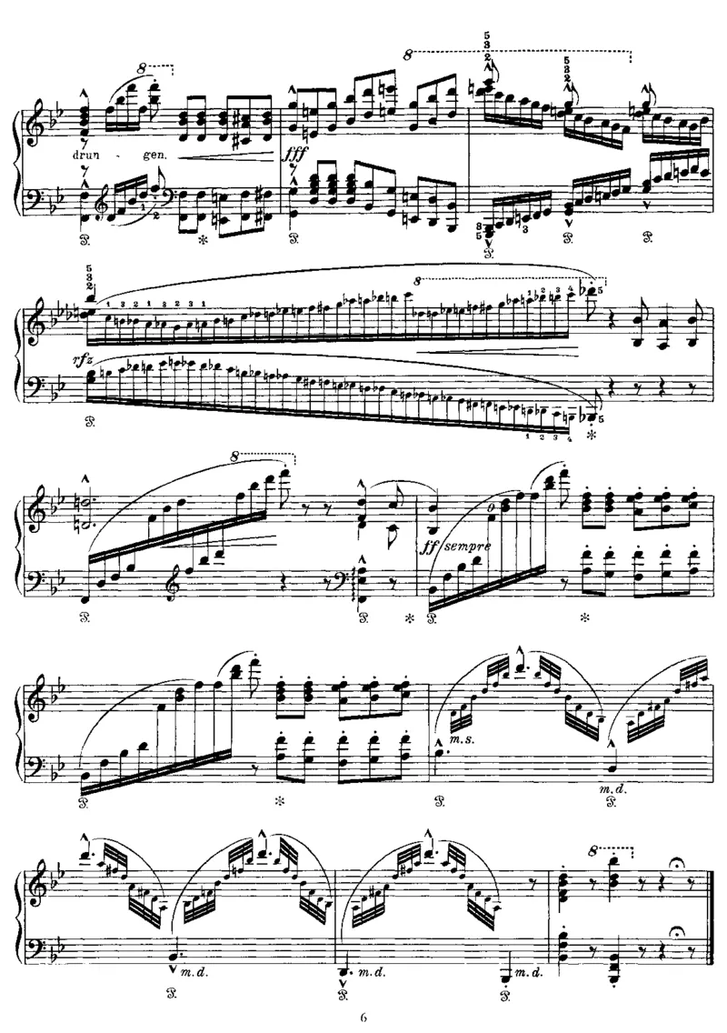 Fruhlingslied(Mendelssohn)_一万首著名钢琴曲谱哈农贝多芬合集视频教学电子版高清无水印可打印_1古典钢琴知名音乐家谱_李斯特钢琴谱全集_改编其他人