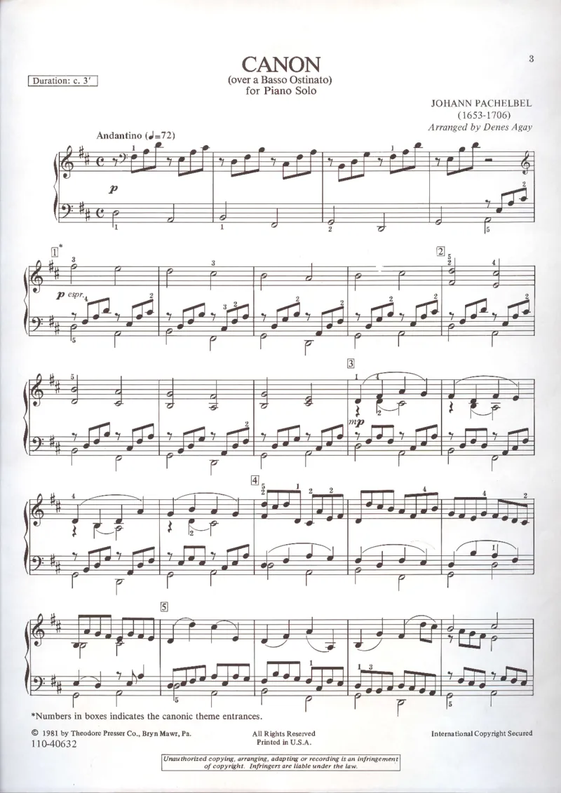 卡农D大调改编版_一万首著名钢琴曲谱哈农贝多芬合集视频教学电子版高清无水印可打印_09钢琴教材合集_常用教材钢琴谱（80+本）_卡农