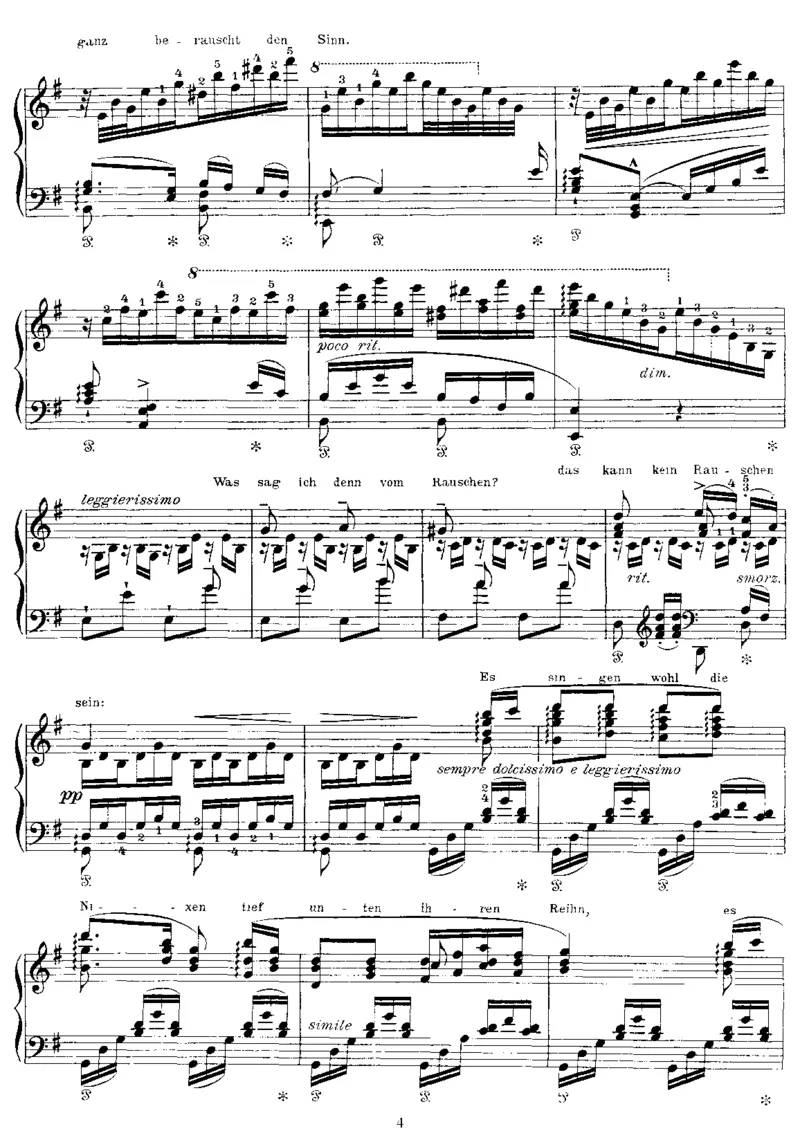 Wohin(Schubert)_一万首著名钢琴曲谱哈农贝多芬合集视频教学电子版高清无水印可打印_1古典钢琴知名音乐家谱_李斯特钢琴谱全集_改编舒伯特