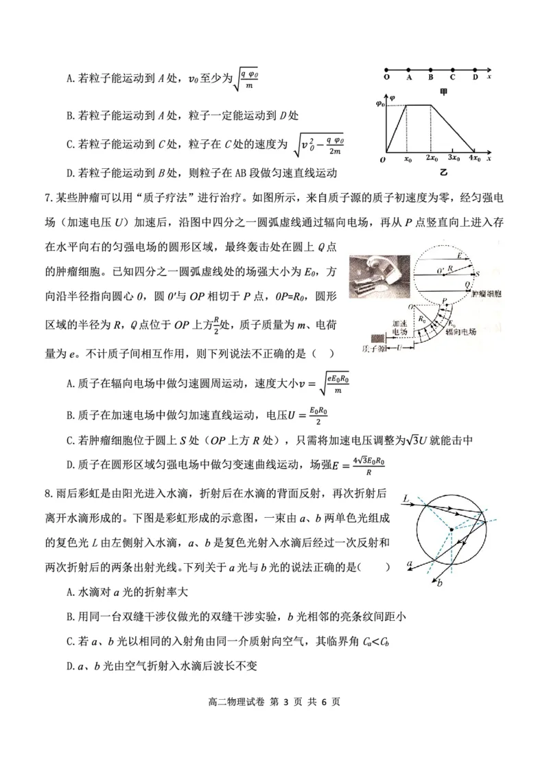 湖北省部分省级示范高中2025-2026学年高二上学期期中测试物理试卷PDF_2025年11月高二试卷_251118湖北省部分省级示范高中2025-2026学年高二上学期期中联考（全）