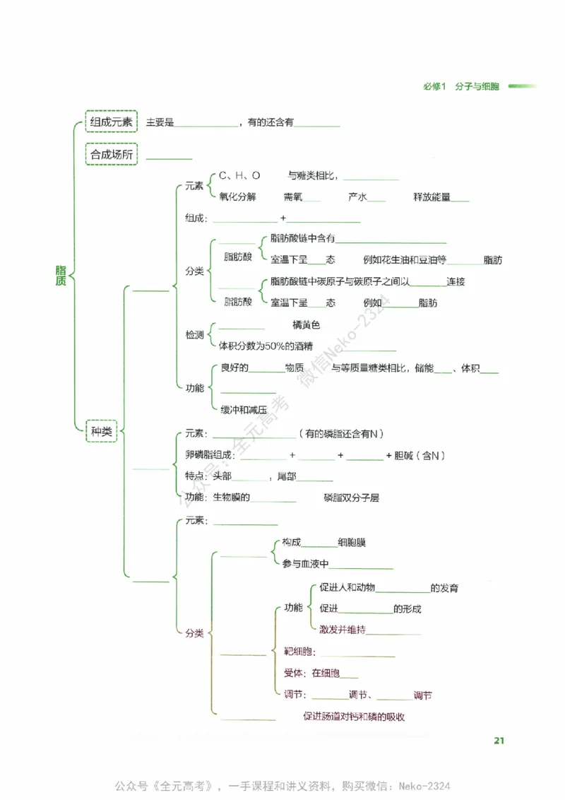 （备份）2024版《汉水丑生&middot;高中生物基础知识》2.0版_@_2024-2025高三（6-6月题库）_2024年09月试卷_汉水
