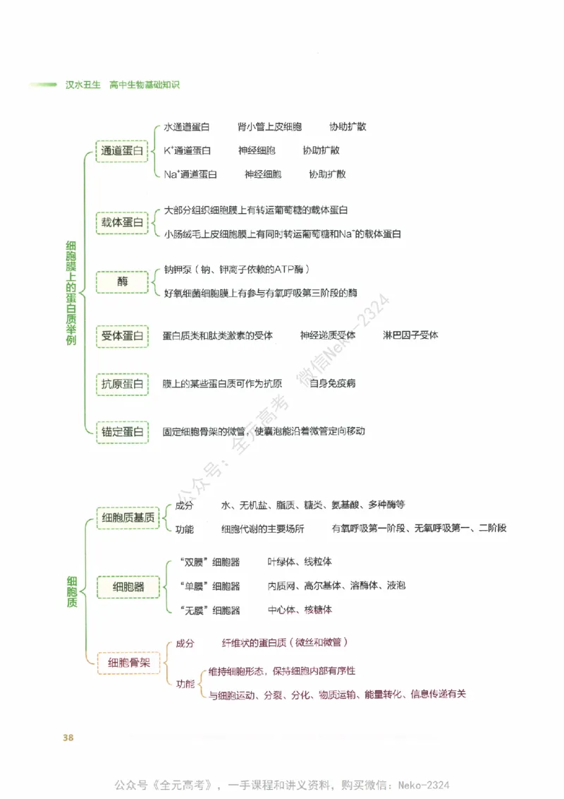 （备份）2024版《汉水丑生&middot;高中生物基础知识》2.0版_@_2024-2025高三（6-6月题库）_2024年09月试卷_汉水