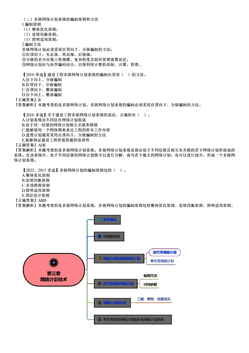 WM_进度03-第10讲　单代号搭接网络计划和多级网络计划系统_监理工程师_2025监理工程师_2025年监理工程师-各大机构_2025年监理-土建目标_机构2-JG_01.精讲班-李.娜_进度控制（土建）（2025）_讲义