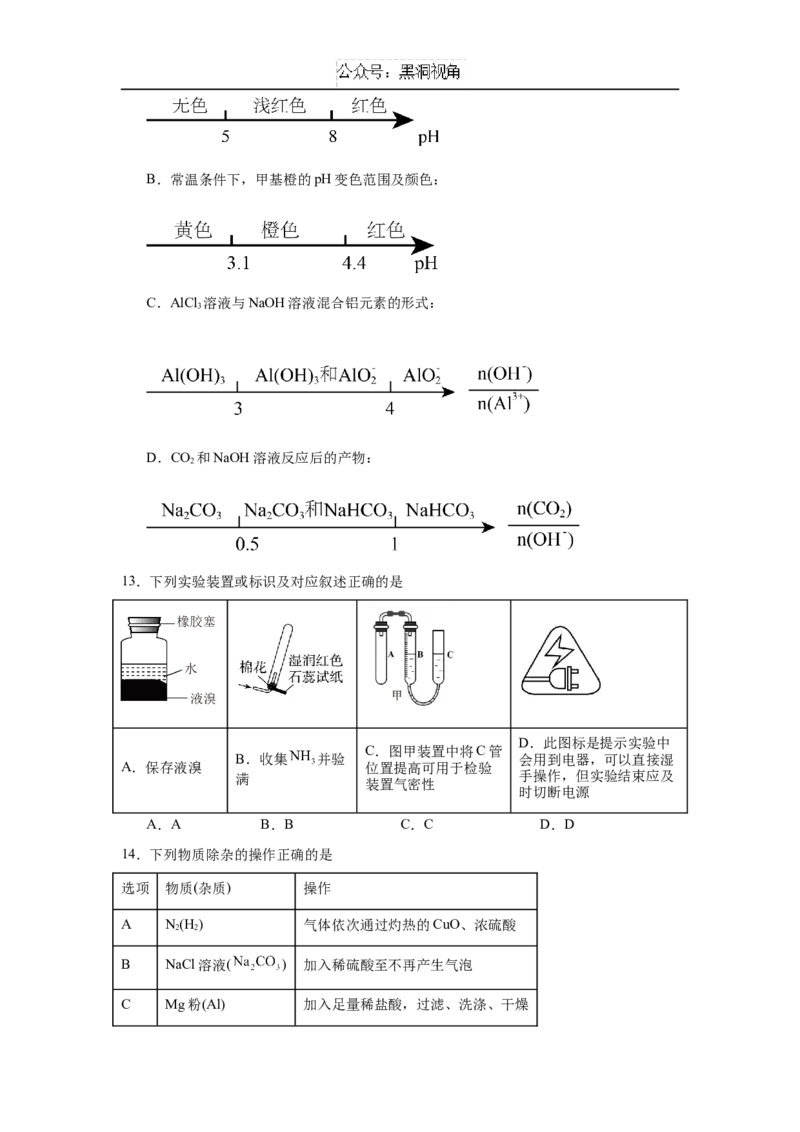 湖南省岳阳市临湘市2024-2025学年高三上学期11月期中化学试题Word版含答案_2024-2025高三（6-6月题库）_2024年11月试卷_1127湖南省岳阳市临湘市2024-2025学年高三上学期11月期中考试