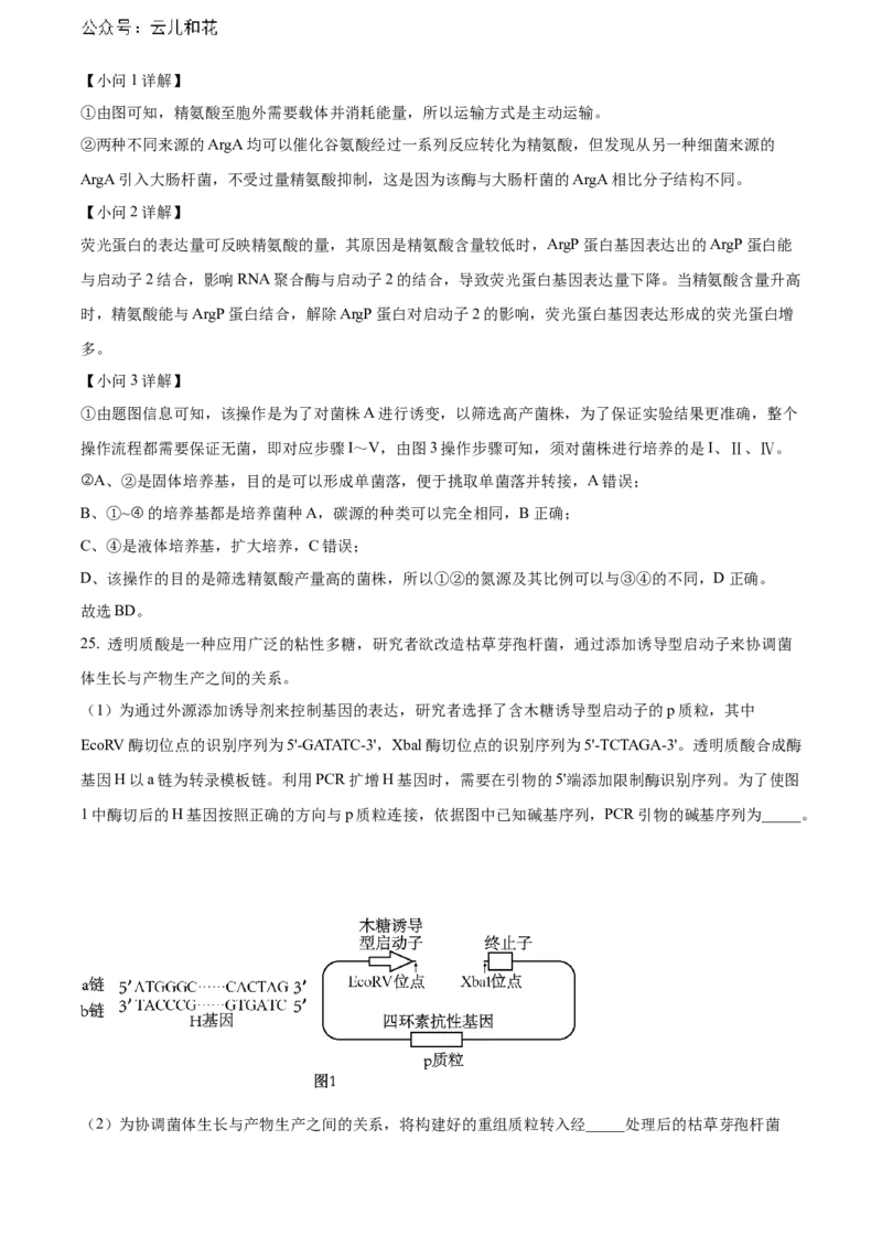 辽宁省锦州市2023-2024学年高二下学期期末考试生物Word版含解析_2024-2025高二（7-7月题库）_2024年07月试卷_0730辽宁省锦州市2023-2024学年高二下学期期末考试