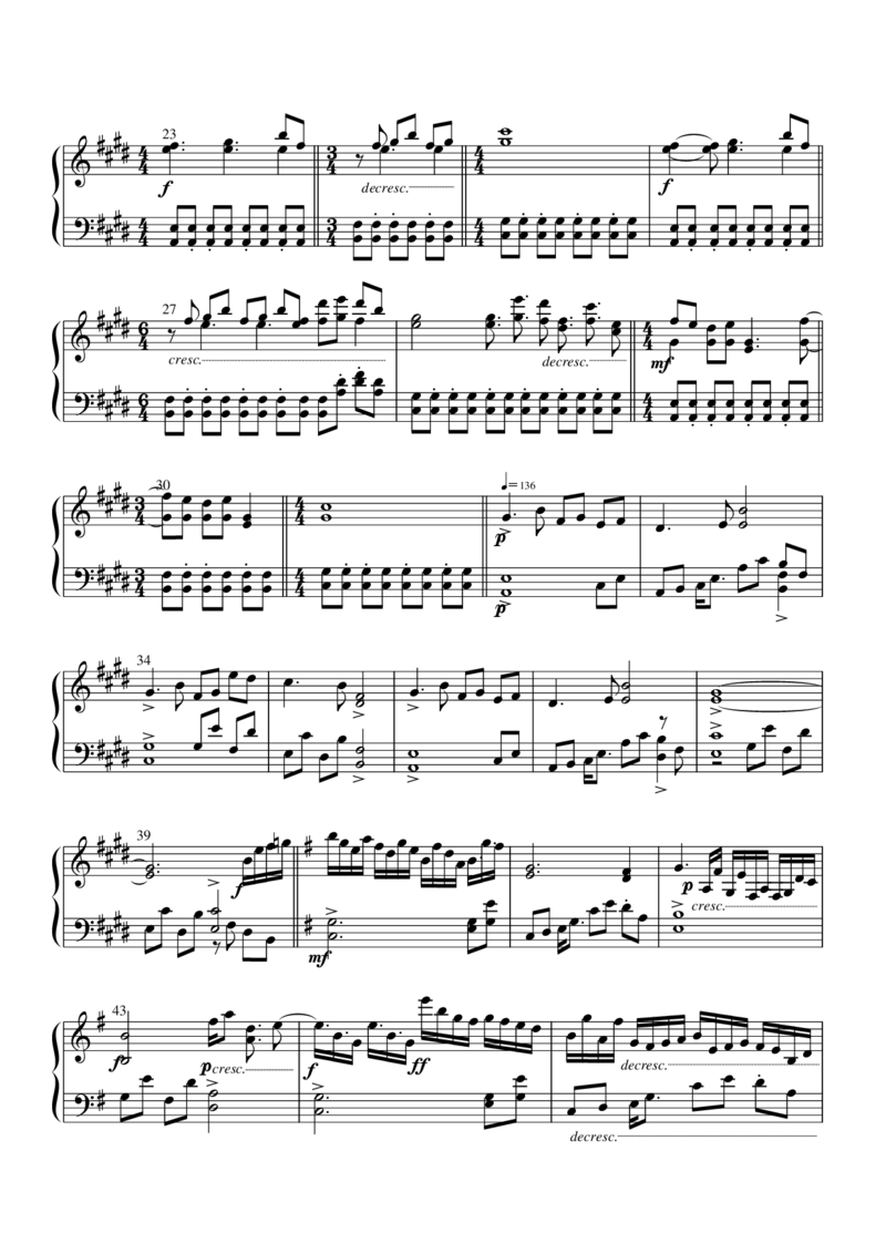 [幻想隐ね里][normal][3]桜花之恋塚　～FlowerofJapan_一万首著名钢琴曲谱哈农贝多芬合集视频教学电子版高清无水印可打印_05动漫游戏钢琴谱合集_日系东方Project钢琴谱全集_西方_稀翁玉