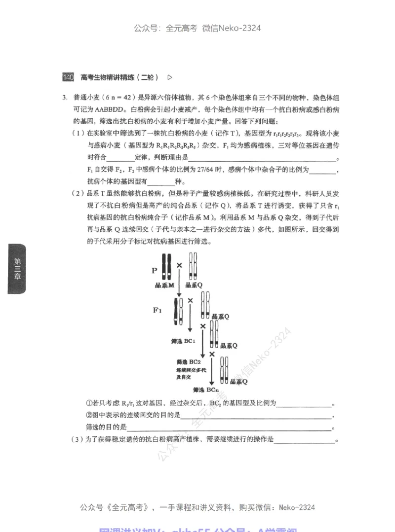 高考生物精讲精练二轮-344黑白@_2024-2025高三（6-6月题库）_2024年09月试卷_万猛