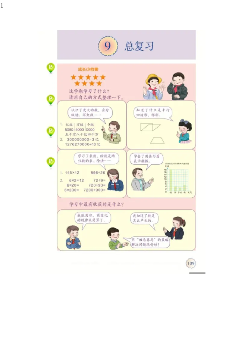 人教版四年级数学上册电子课本电子教材_小学1-6年级全部试卷_数学_四年级_3-9-3、小学四年级数学上册_3-9-3-4、电子教材、课本