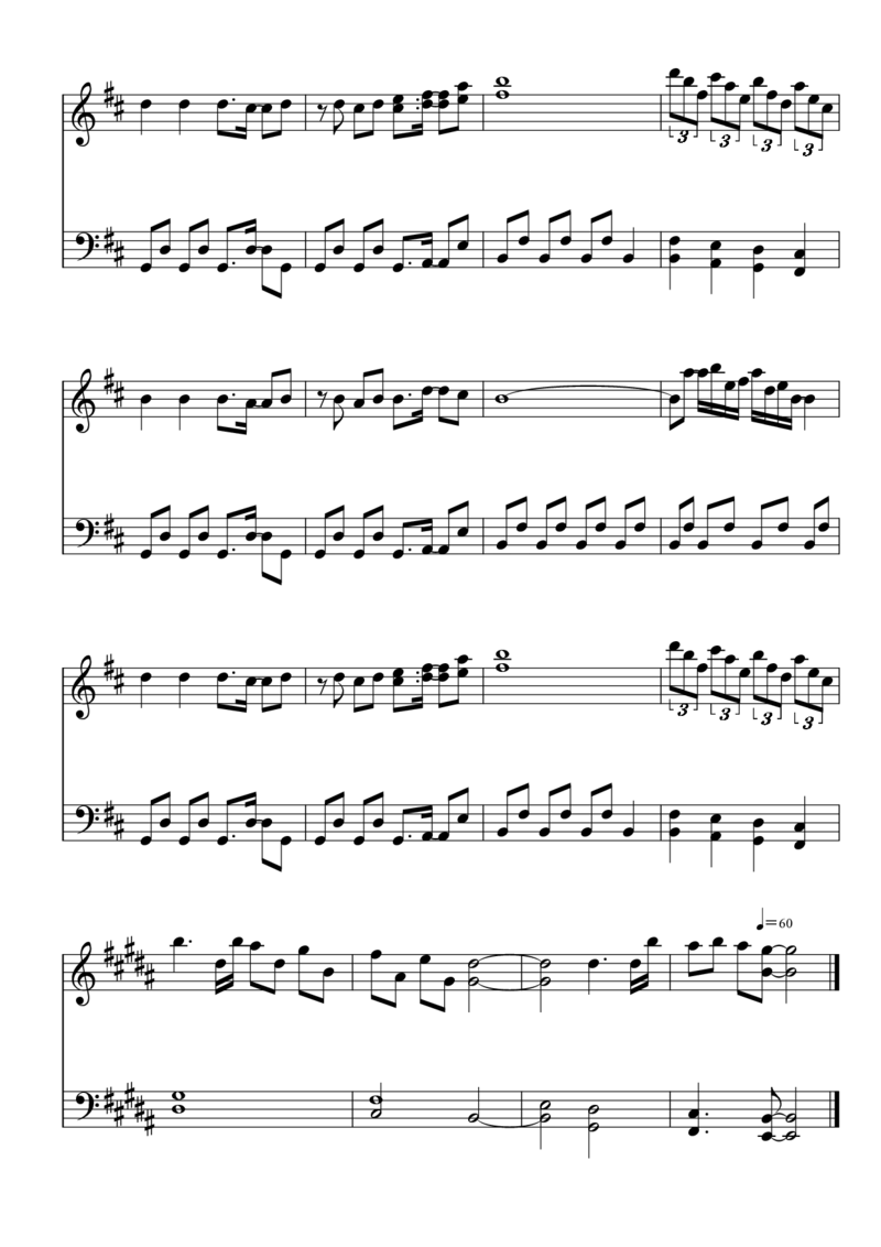 [東方ピアノEasyモード楽譜][easy][2]_一万首著名钢琴曲谱哈农贝多芬合集视频教学电子版高清无水印可打印_05动漫游戏钢琴谱合集_日系东方Project钢琴谱全集_东方project钢琴谱_869