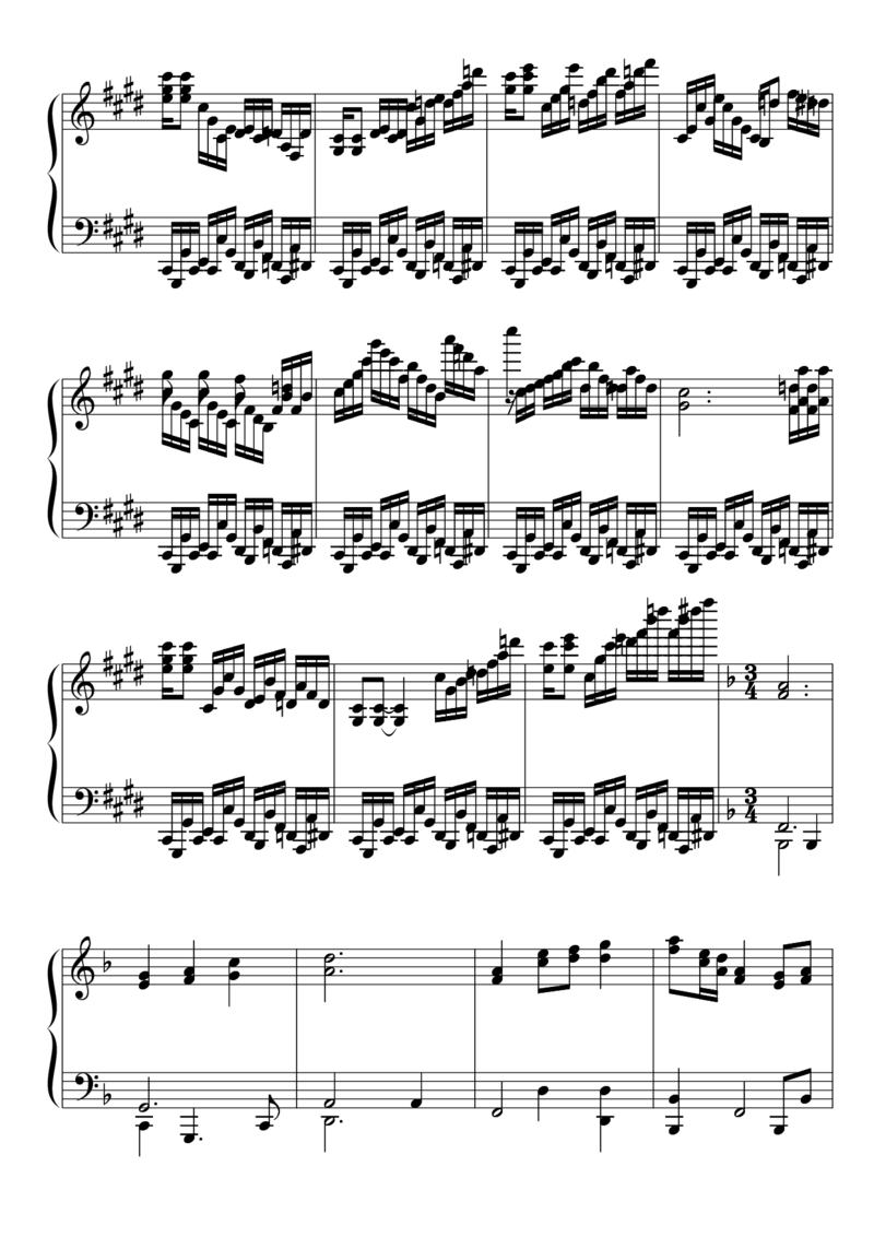 [東方ピアノEasyモード楽譜][lunatic][7]_一万首著名钢琴曲谱哈农贝多芬合集视频教学电子版高清无水印可打印_05动漫游戏钢琴谱合集_日系东方Project钢琴谱全集_东方project钢琴谱_584