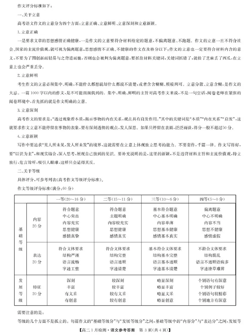 答案_2024-2025高二（7-7月题库）_2026年1月高二_260108河南省洛阳市强基联盟2025-2026学年高二上学期1月检测（全）