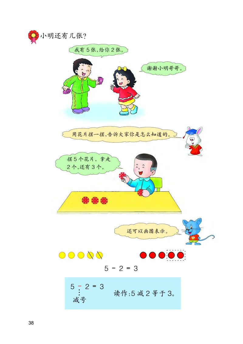 冀教版一年级上册数学PDF电子课本_小学1-6年级全部试卷_数学_一年级_3-6-3、小学一年级数学上册_3-6-3-4、电子教材、课本