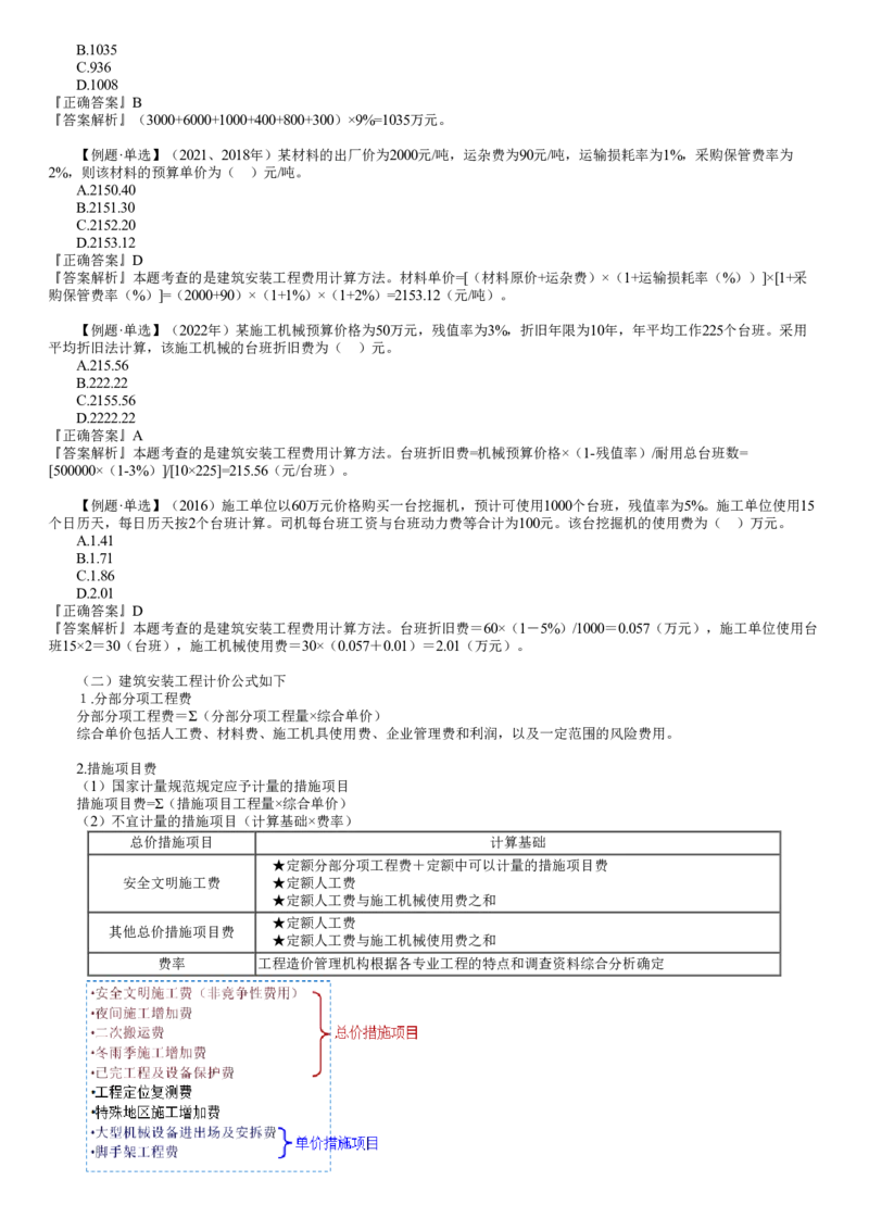 WM_投资02-第02讲　建筑安装工程费用计算方法_监理工程师_2025监理工程师_2025年监理工程师-各大机构_2025年监理-土建目标_机构2-JG_01.精讲班-李.娜_投资控制（土建）（2025）_讲义