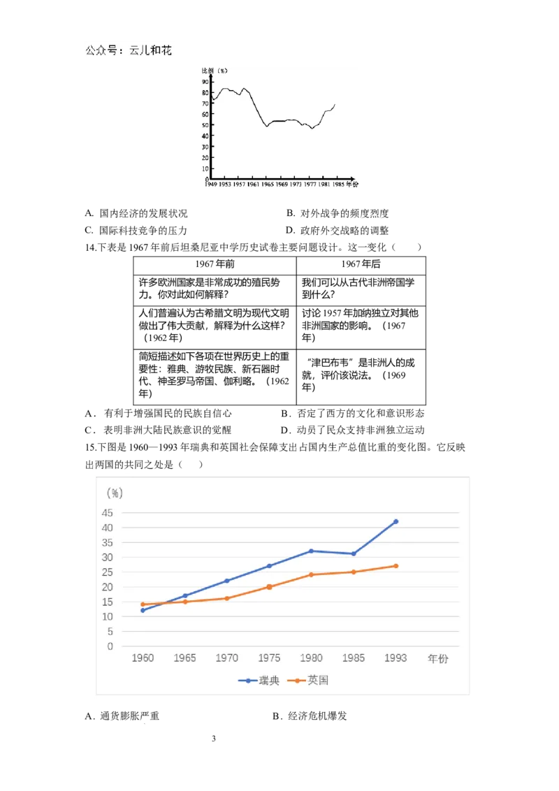 江苏省南京市六校联合体2024-2025学年高二上学期10月月考历史试题_2024年10月试卷_1025江苏省南京市六校联合体2024-2025学年高二上学期10月月考