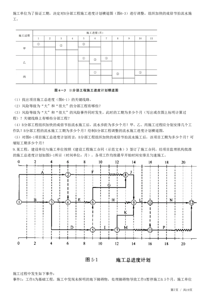 WM_专题五　建设工程进度控制_监理工程师_2025监理工程师_2025年监理工程师-各大机构_2025年监理-土建案例_机构2-JG_01.精讲班-陈.江潮_练习