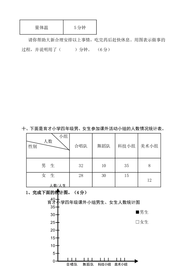 人教版四年级上册数学期末试题5_小学1-6年级全部试卷_数学_四年级_3-9-3、小学四年级数学上册_3-9-3-2、练习题、作业、试题、试卷_人教版_期末测试卷