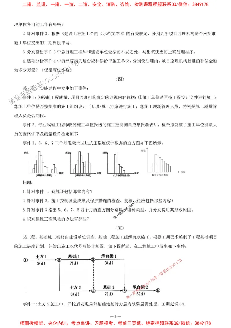 刘洋-集训卷2_监理工程师_2025监理工程师_2025年监理工程师SVIP_2025年监理土建案例SVIP_05-考前密训✿央企特训✿机构普押_13-案例《集训4套卷+简答47问》刘洋推荐